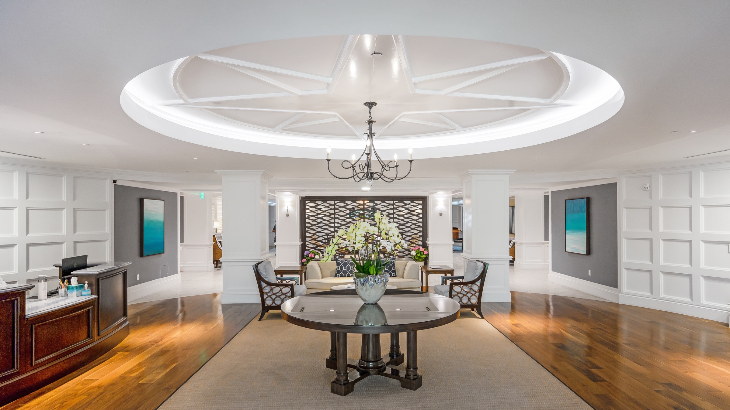 Building lobby at Marina Village, Ocean Reef&reg; at Key Largo